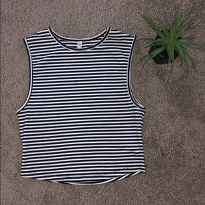 Striped Crop Top